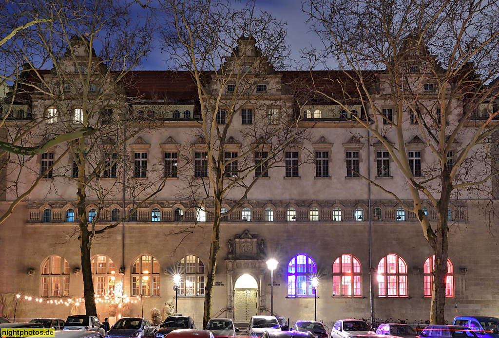 Berlin Prenzlauer Berg Stadtbad und Hotel Oderberger Strasse. Erbaut 1899-1902 als Stadtbad von Ludwig Hoffmann. Badsanierung und Umbau zum Hotel 2012-2016