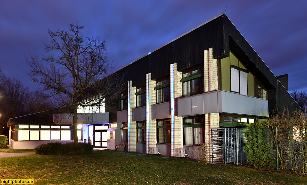 Fulda DRK Rettungsstation und Lehrrettungswache (LRW) in den Fulda-Auen