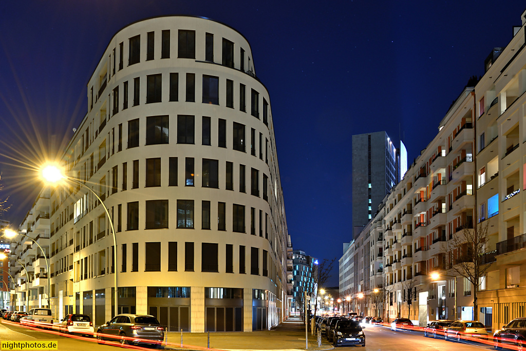 Berlin Mitte Wohngebäude Kommandantenstr Ecke Beuthstr erbaut 2019 von Architekten Léon Wohlhage Wernik