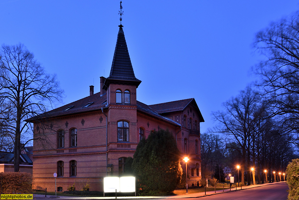 Berlin Lichtenberg Evangelisches Krankenhaus Koenigin Elisabeth Herzberge erbaut 1889-1892 von Architekt Hermann Blankenstein als Städtische Irrenanstalt zu Lichtenberg. Haus 31 Einkauf und Versorgungswirtschaft