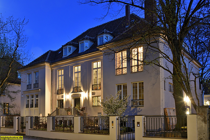 Berlin Westend Haus Westend. Wohnhaus erbaut 1908 von