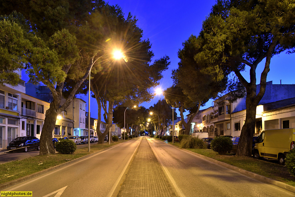 Mallorca Artà. Avinguda de costa i llobera. Teil der MA15