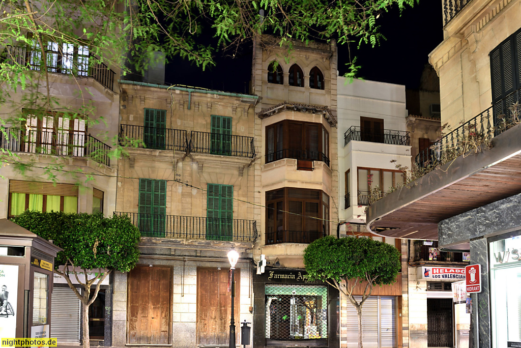 Mallorca Inca. Carrer Mayor. Farmacia