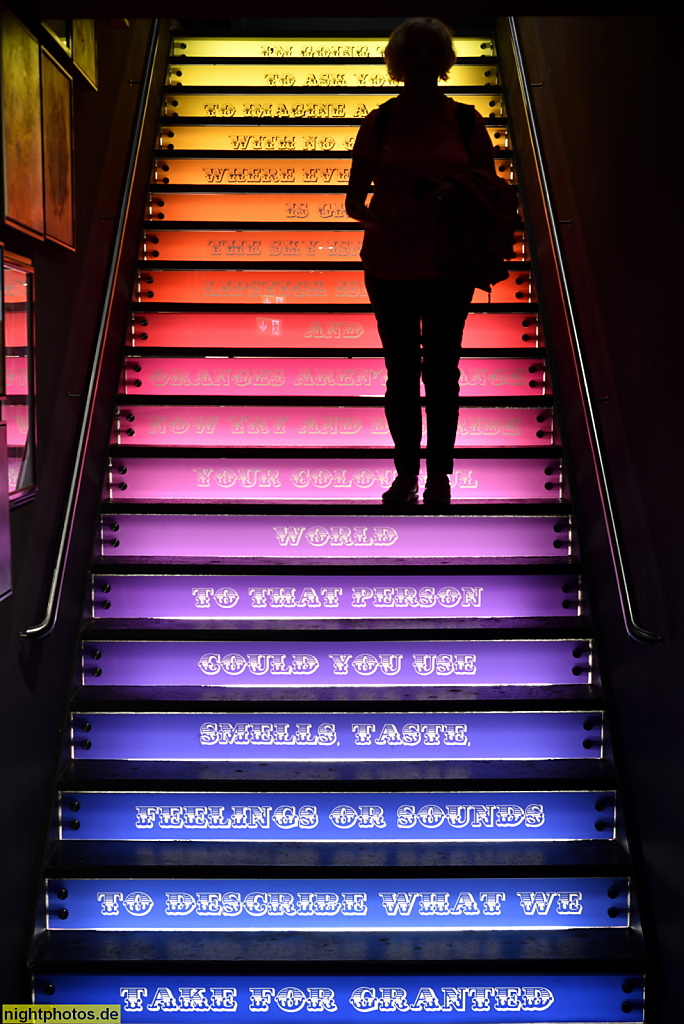 Berlin Schöneberg Urban Nation Museum eröffnet 2017 nach Umbau in der Bülowstrasse 7. Kuratorin Yasha Young