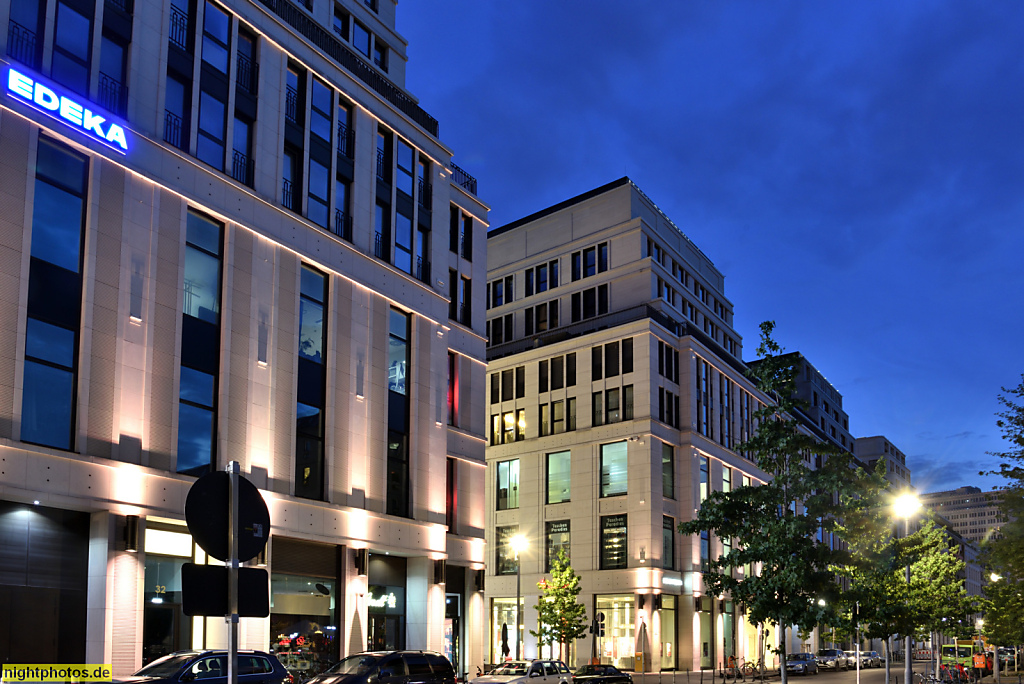 Berlin Mitte Mall of Berlin zwischen Leipziger Platz und Vossstrasse. Erbaut 2012-2014 von Pechtold Architekten und nps tchoban voss