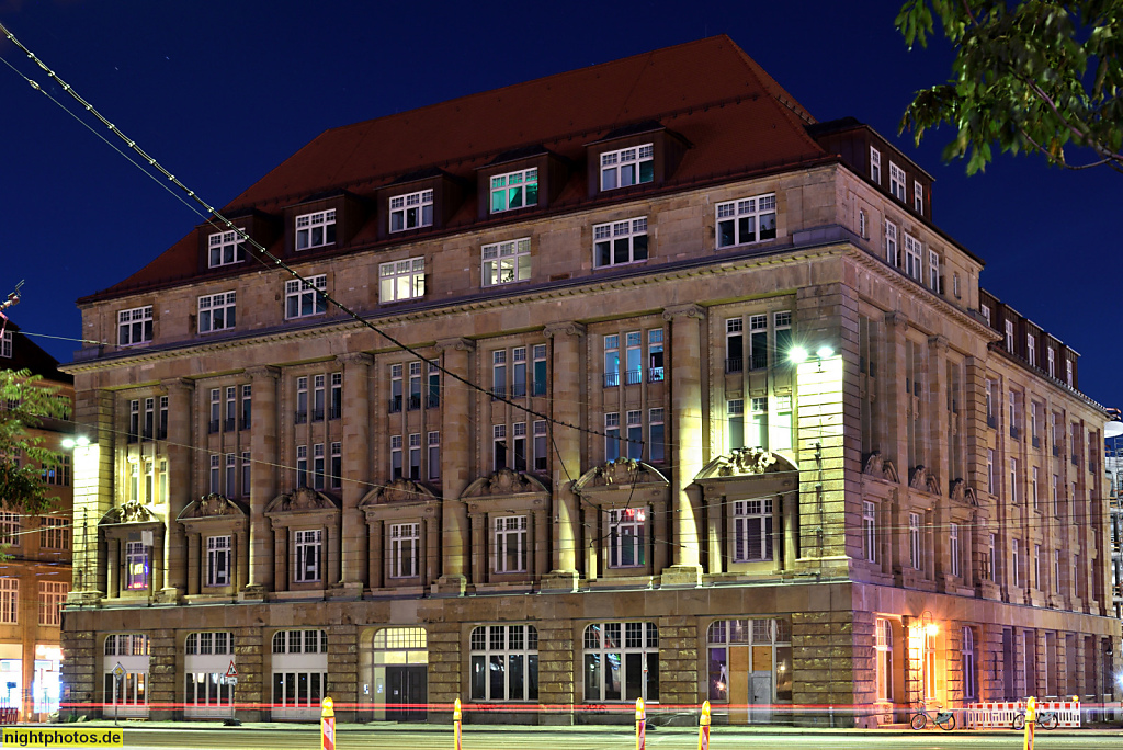 Leipzig Veranstaltungsort Altes Landratsamt erbaut 1914 als Gründungsgebäude der Commerz- und Privatbank Leipzig am Tröndlinring