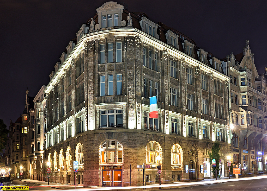 Leipzig Bankgebäude errichtet 1905 von Peter Dybwad für Bankhaus Meyer und Co am Thomaskirchhof