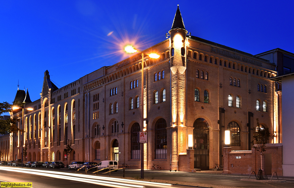 Berlin Moabit Einkaufszentrum erbaut 1871-1904 als Actien-Brauerei-Gesellschaft Moabit von Baumeister Friedrich Koch. Ab 1980 Restaurant und Shopping Mall
