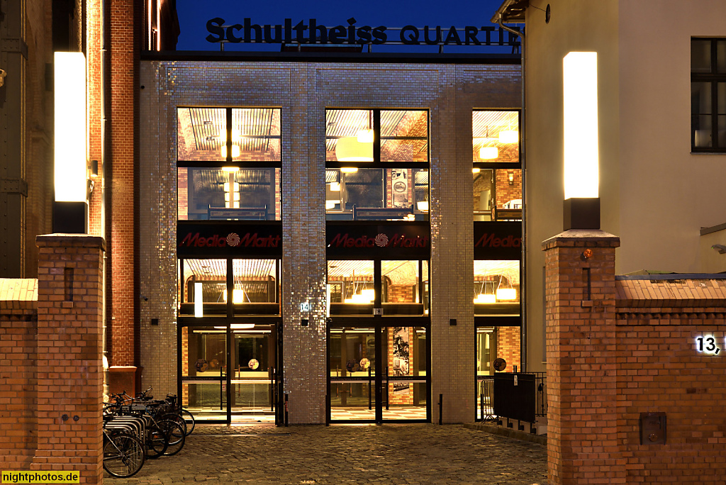 Berlin Moabit Einkaufszentrum erbaut 1871-1904 als Actien-Brauerei-Gesellschaft Moabit von Baumeister Friedrich Koch. Ab 1980 Restaurant und Shopping Mall