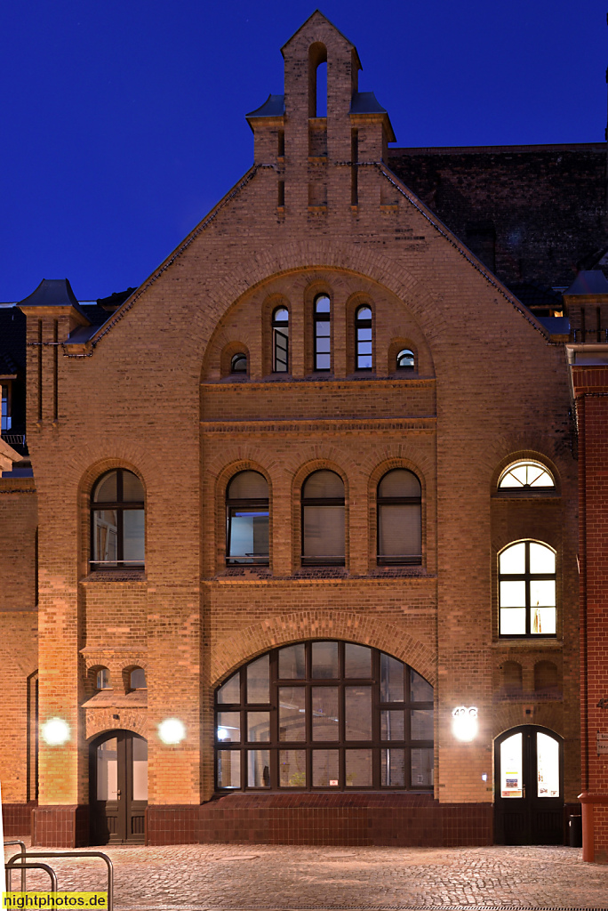 Berlin Moabit ehemalige Actien-Brauerei-Gesellschaft Moabit erbaut 1871-1904 von Baumeister Friedrich Koch. Um 1900 Übernahme durch Patzenhofer Brauerei