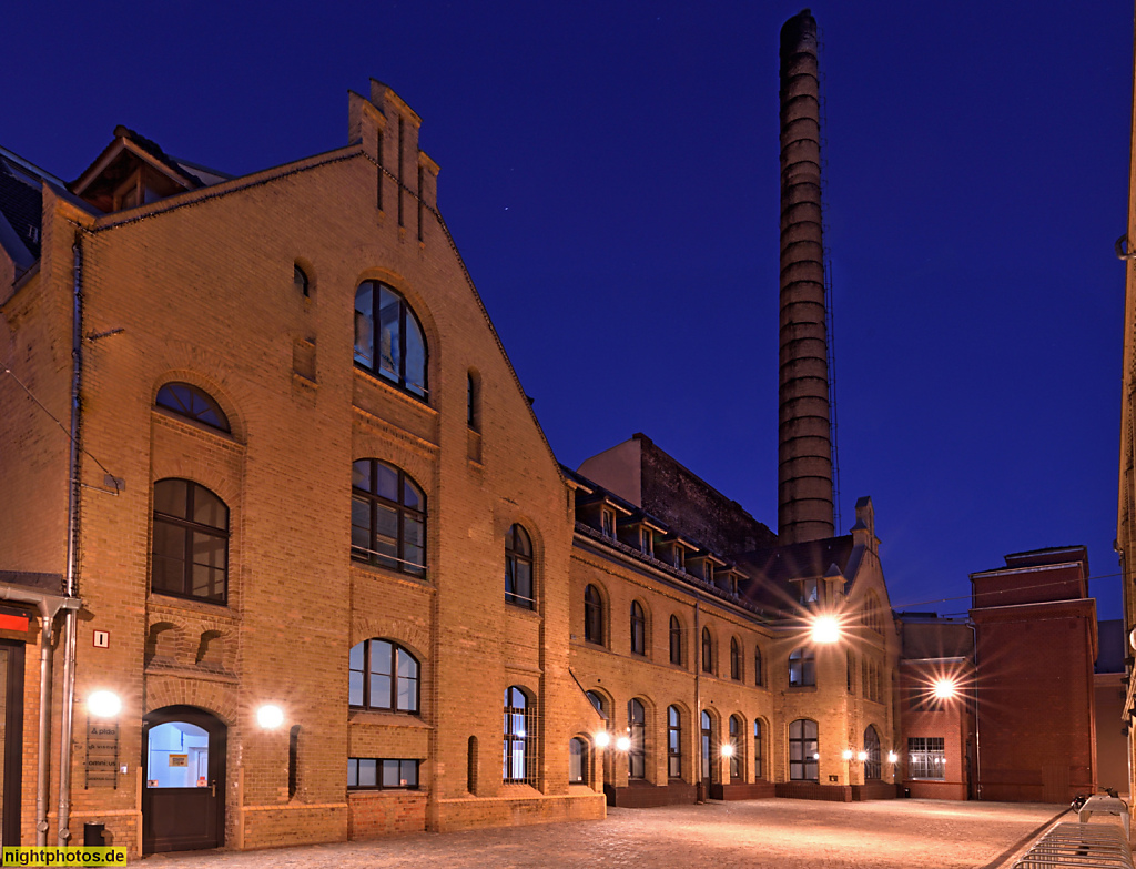 Berlin Moabit ehemalige Actien-Brauerei-Gesellschaft Moabit erbaut 1871-1904 von Baumeister Friedrich Koch. Um 1900 Übernahme durch Patzenhofer Brauerei