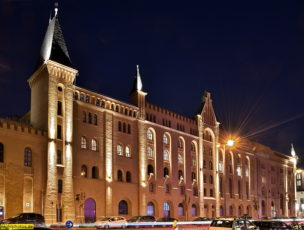 Berlin Moabit Einkaufszentrum erbaut 1871-1904 als Actien-Brauerei-Gesellschaft Moabit von Baumeister Friedrich Koch. Ab 1980 Restaurant und Shopping Mall
