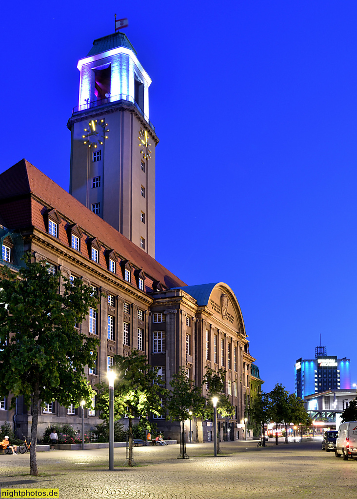 Berlin Spandau Altstadt Rathaus erbaut 1910-13 von Heinrich Reinhardt und Georg Süssenguth