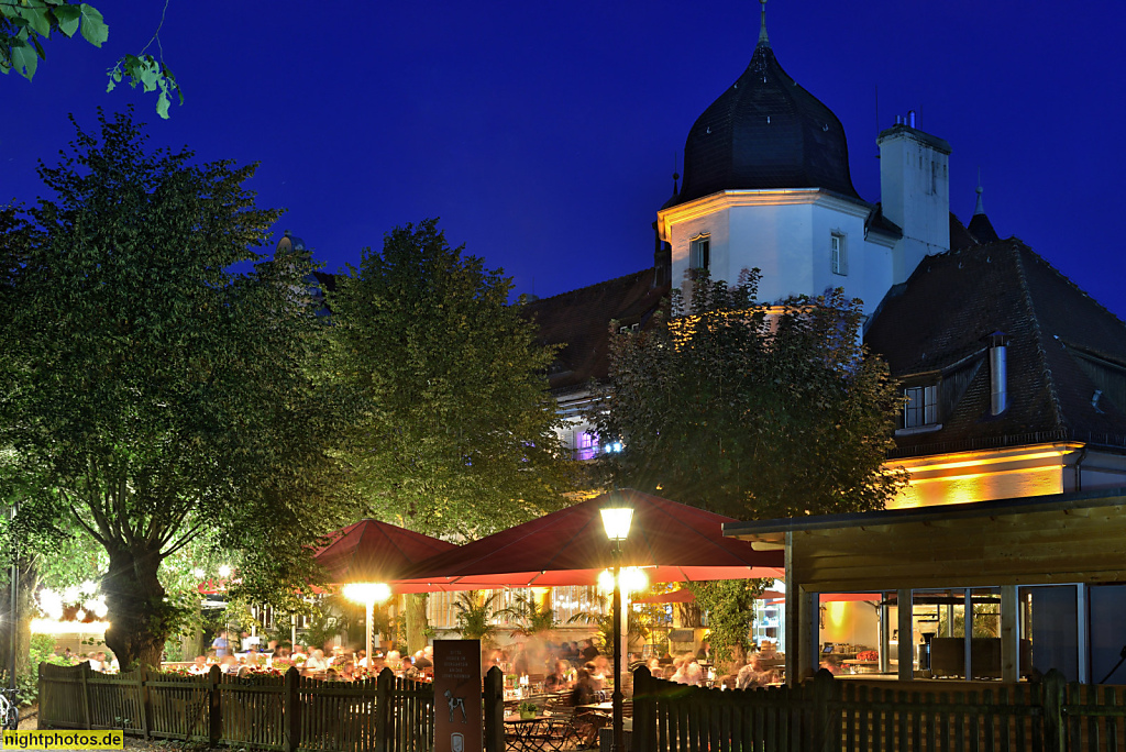 Berlin Dahlem Locanda 12 Apostoli erbaut 1905-1906 als Ausflugsrestaurant Forsthaus Paulsborn von Friedrich Wilhelm Göhre im Stil der Neorenaissance am Hüttenweg