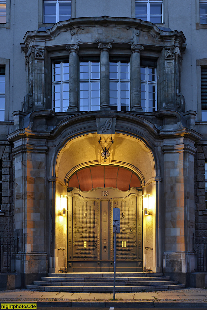 Berlin Mitte Amtsgericht I und Landgericht I erbaut 1894-1904 von Otto Schmalz nach Vorentwürfen von Paul Thoemer und Rudolf Mönnich. Neobarock mit Jugendstilelementen