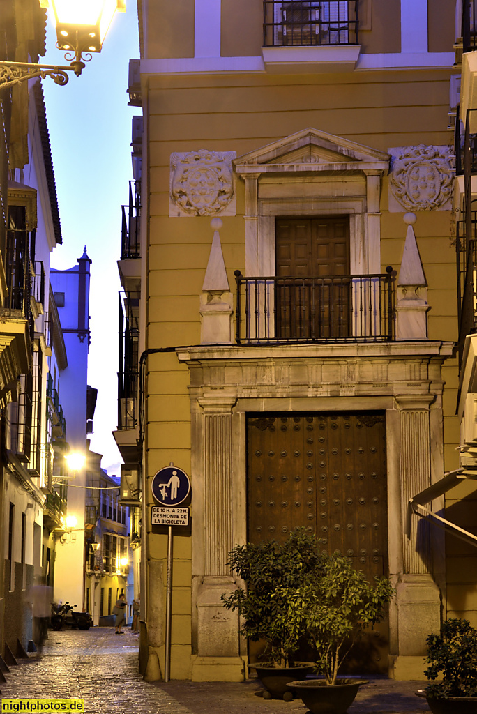 Sevilla Hausportal in der Calle San Isidoro