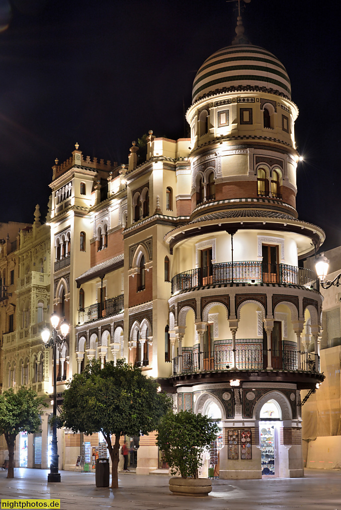 Sevilla Edificio La Adriática erbaut 1914-1922 von José Espiau y Muñoz in der Avenida de la Constitucíon 2