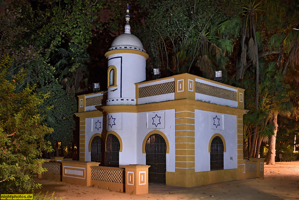 Sevilla Parque de Maria Luisa. Glorieta de Juanita Reina erbaut 1994 zum 10 Todestag von Juanita Reina