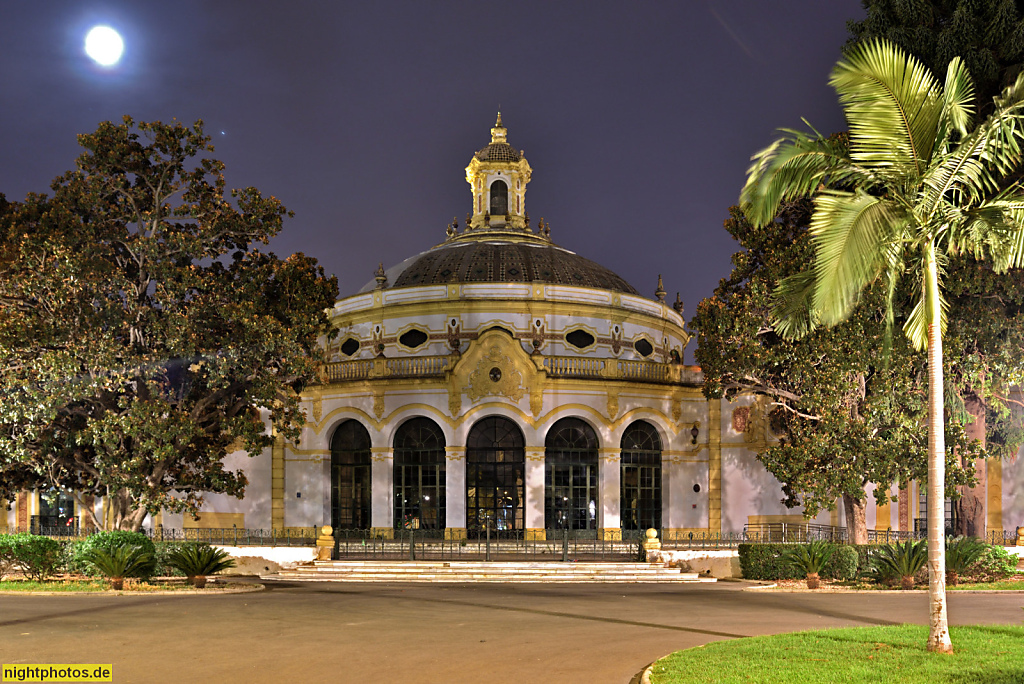 Sevilla Teatro Lope de Vega erbaut 1927-1929 von Vicente Traver im Neobarockstil