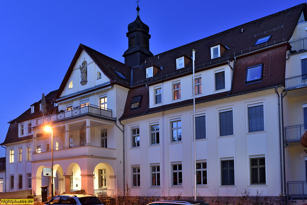 Fulda Herz-Jesu-Krankenhaus am Gerloser Weg. Erbaut 1911-1912 als Krüppelheim der Barmherzigen Brüder. Erweiterung 2009