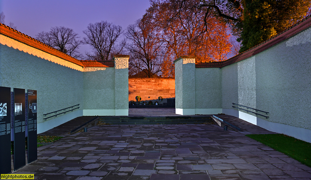 Berlin Charlottenburg-Nord Gedenkstätte Plötzensee erbaut 1868-1879 als Gefängnis Plötzensee am Hüttigpfad