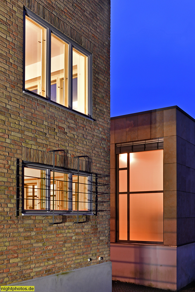 Berlin Westend Georg-Kolbe-Museum erbaut 1928-1929 als Atelierhaus im Stil der Neuen Sachlichkeit von Ernst Rentsch und Paul Linder. Sensburger Allee 25-26