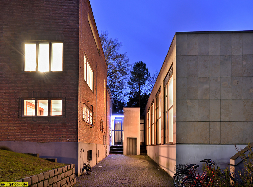 Berlin Westend Georg-Kolbe-Museum erbaut 1928-1929 als Atelierhaus im Stil der Neuen Sachlichkeit von Ernst Rentsch und Paul Linder. Sensburger Allee 25-26
