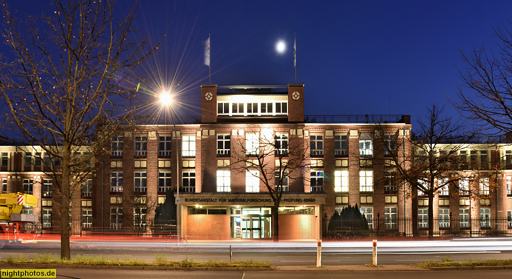 Berlin Lichterfelde Bundesanstalt für Materialforschung und prüfung. Adolf-Martens-Haus. Erbaut 1901-1903 von Max Guth als Königliche Materialprüfungsanstalt