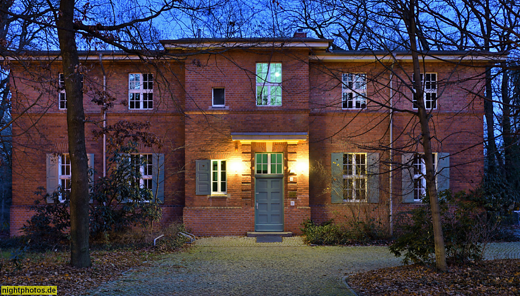 Potsdam Wissenschaftspark Albert Einstein. Helmholtz-Zentrum. Deutsches Geoforschungszentrum. Analoglabor Helmholtzlabor fuer tektonische Modellierung. Erbaut zwischen 1911 und 1930. Haus A14