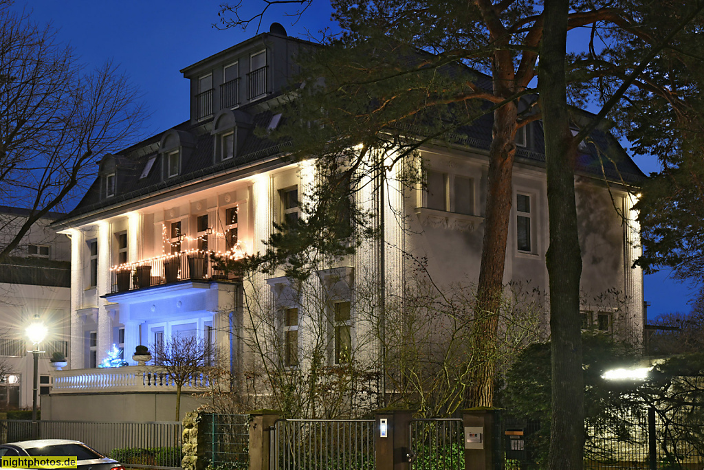 Berlin Grunewald Villa in der Wangenheimstrasse