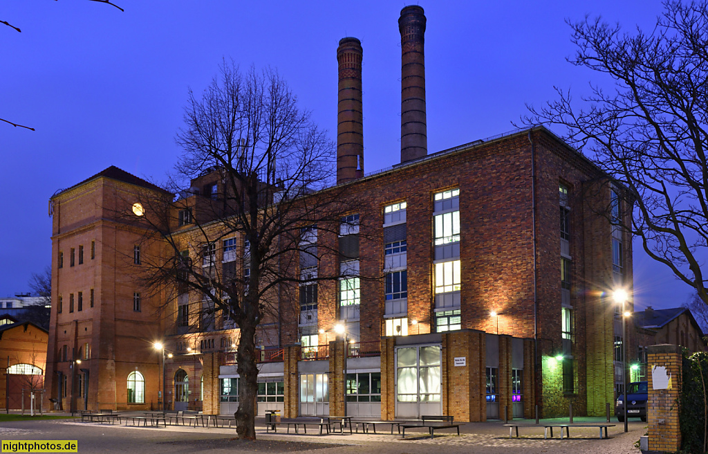 Berlin Charlottenburg  TU Campus Ehemaliges Kraft- und Fernheizwerk Fasanenstrasse. Erbaut als Kessel- und Maschinenhaus um 1884 von Julius Carl Raschdorff. Erweiterung 1915 von W Hoffmann. Umbau 1957-1958
