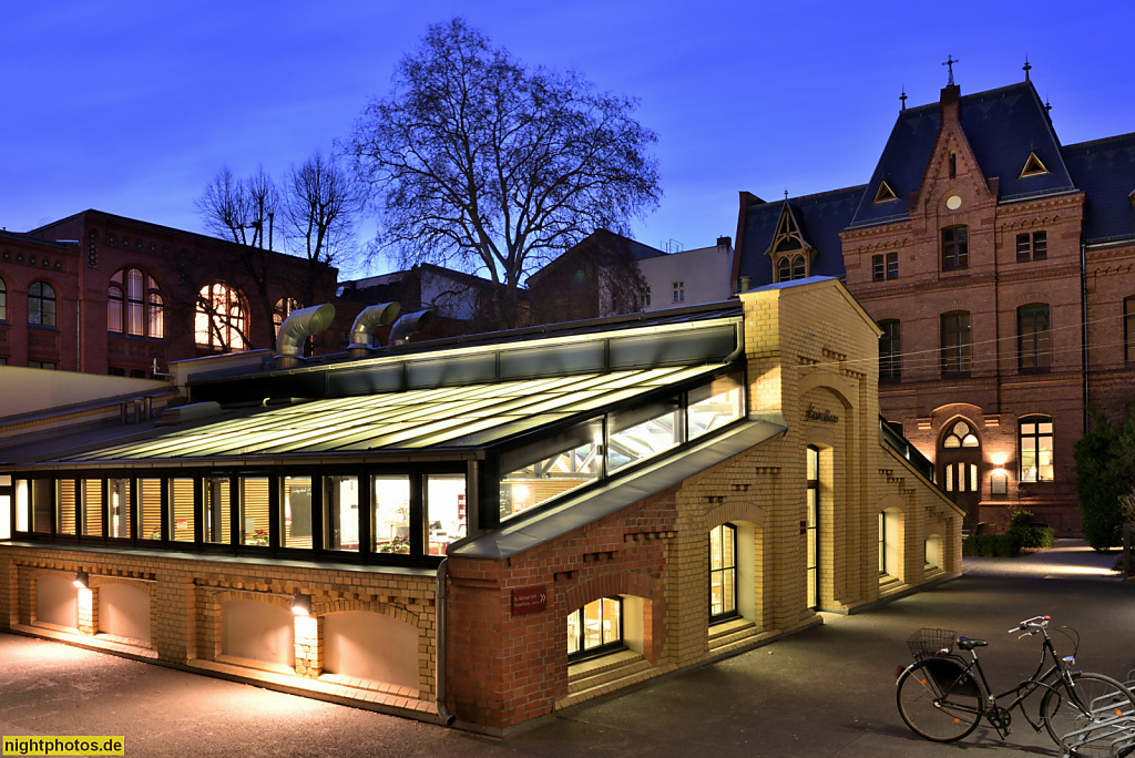 Berlin Mitte St Hedwig Krankenhaus. Cafeteria erbaut 1851-1854 als Kesselhaus