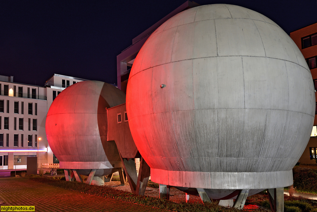 Berlin Adlershof Thermokonstante Kugellabors erbaut 1959-1961 von Institutsleiter Karsten Peter Thiessen und Architekt Horst Welser
