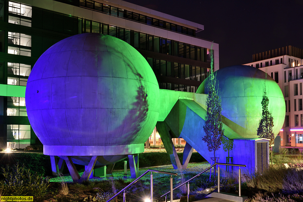 Berlin Adlershof Thermokonstante Kugellabors erbaut 1959-1961 von Institutsleiter Karsten Peter Thiessen und Architekt Horst Welser