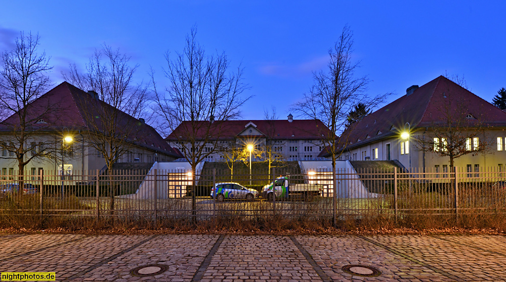 Berlin Oberschöneweide. Wasserwerk Wuhlheide erbaut 1912-1914 vom Magistratsbaurat Ziesemann als Putzbau im Stil der Moderne