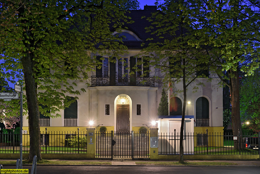 Berlin Lichterfelde Botschaft von Äthiopien. Erbaut 1936-1937 als Wohnhaus von Otto Ortel. Boothstrasse 20a