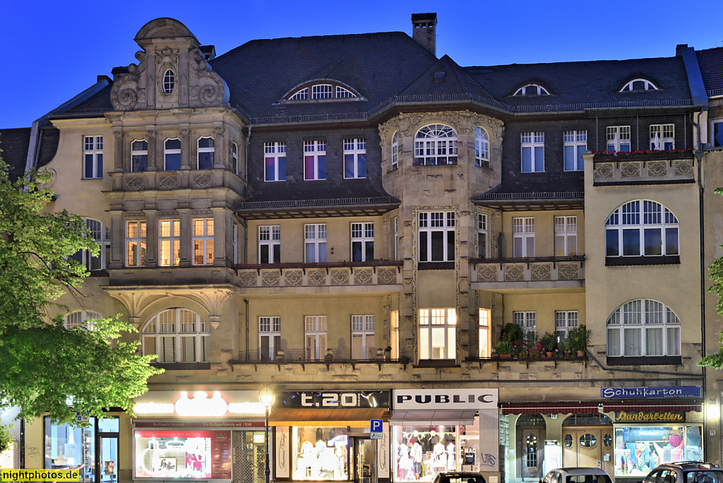 Berlin Zehlendorf Miets- und Geschäftshaus erbaut 1908-1909 von Bastian und Kabelitz am Teltower Damm 20