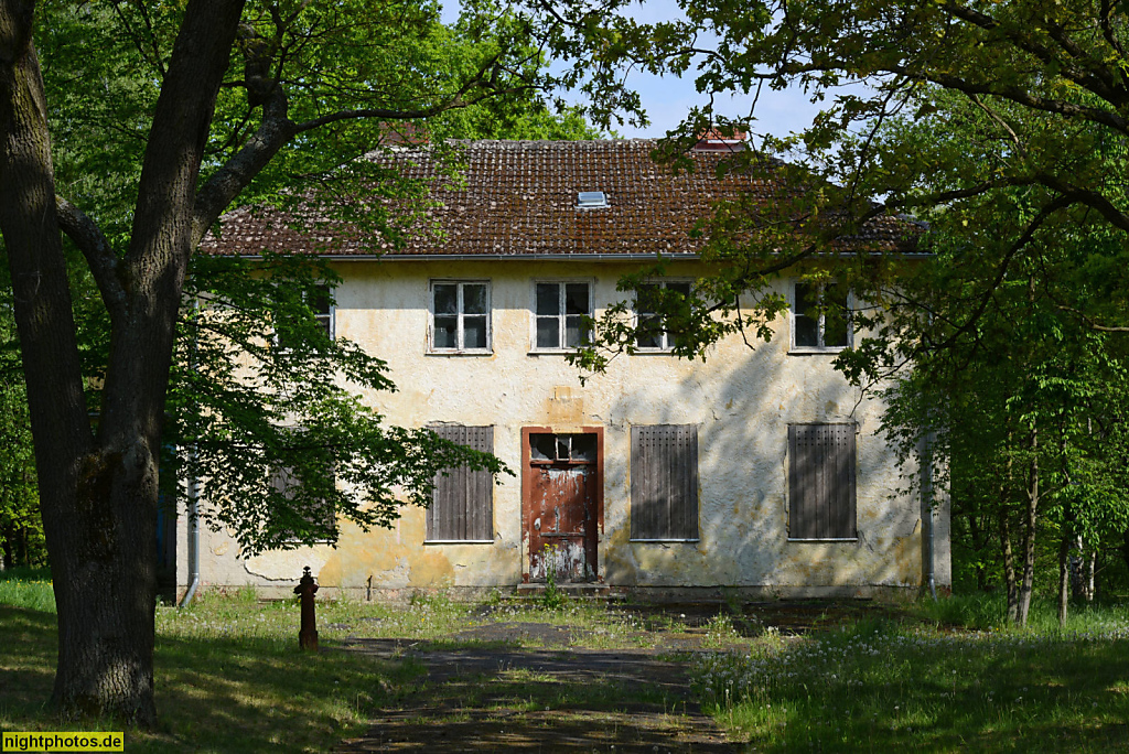 Olympisches Dorf Berlin in Elstal (Gemeinde Wustermark) für die Olympiade erbaut 1934-1936 von Werner und Walter March. Kommandantenhaus