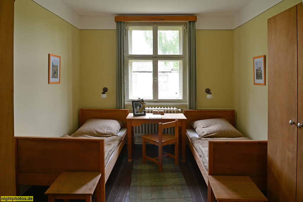 Olympisches Dorf Berlin in Elstal (Gemeinde Wustermark) für die Olympiade erbaut 1934-1936 von Werner und Walter March. Sportlerquartier Jesse Owens