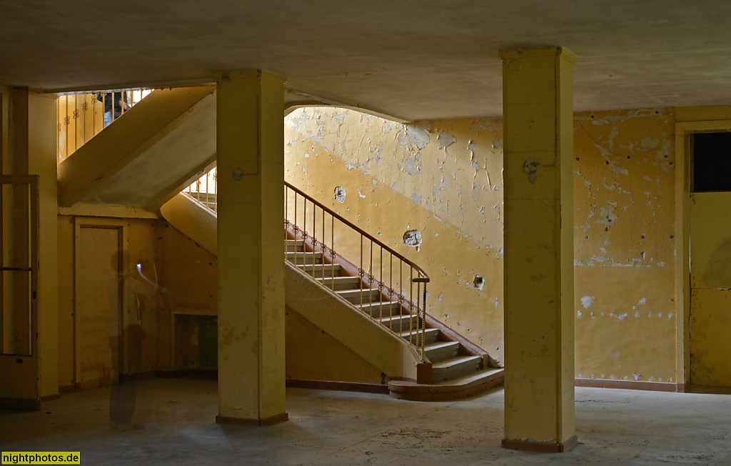 Olympisches Dorf Berlin in Elstal (Gemeinde Wustermark) für die Olympiade erbaut 1934-1936 von Werner und Walter March. Hindenburghaus