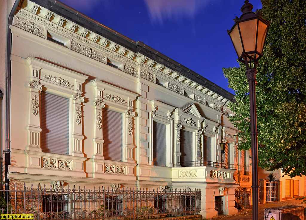 Berlin Marzahn. Wohnhaus erbaut um 1860 frühe Gründerzeit. Alt-Marzahn 66