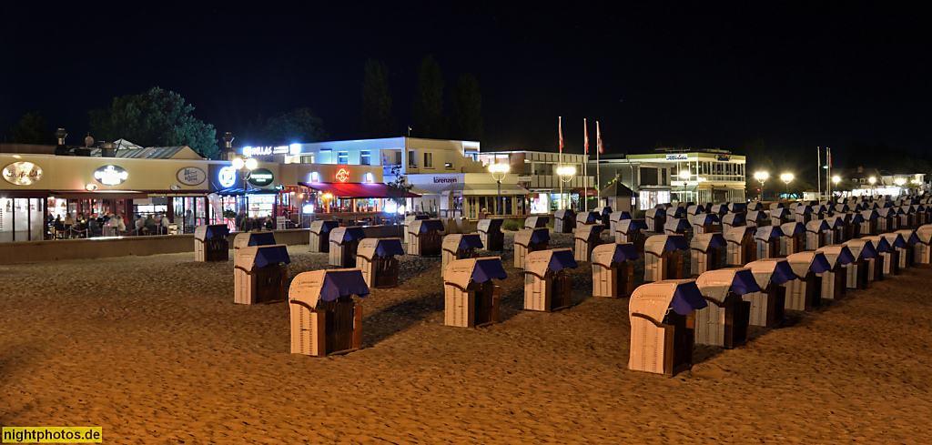 Grömitz Strand mit Strandpromenade