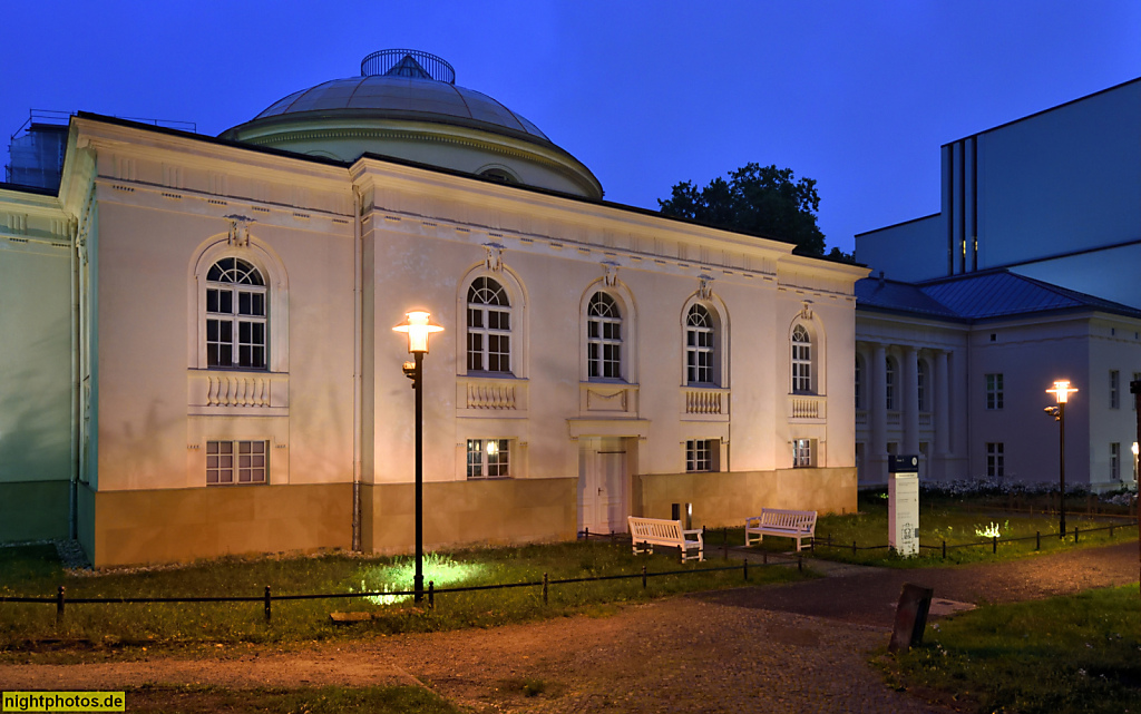 Berlin Mitte Tieranatomisches Theater erbaut 1789-1790 von Carl Gotthard Langhans unter König Friedrich Wilhelm II auf heutigem Campus der Humboldt-Universität
