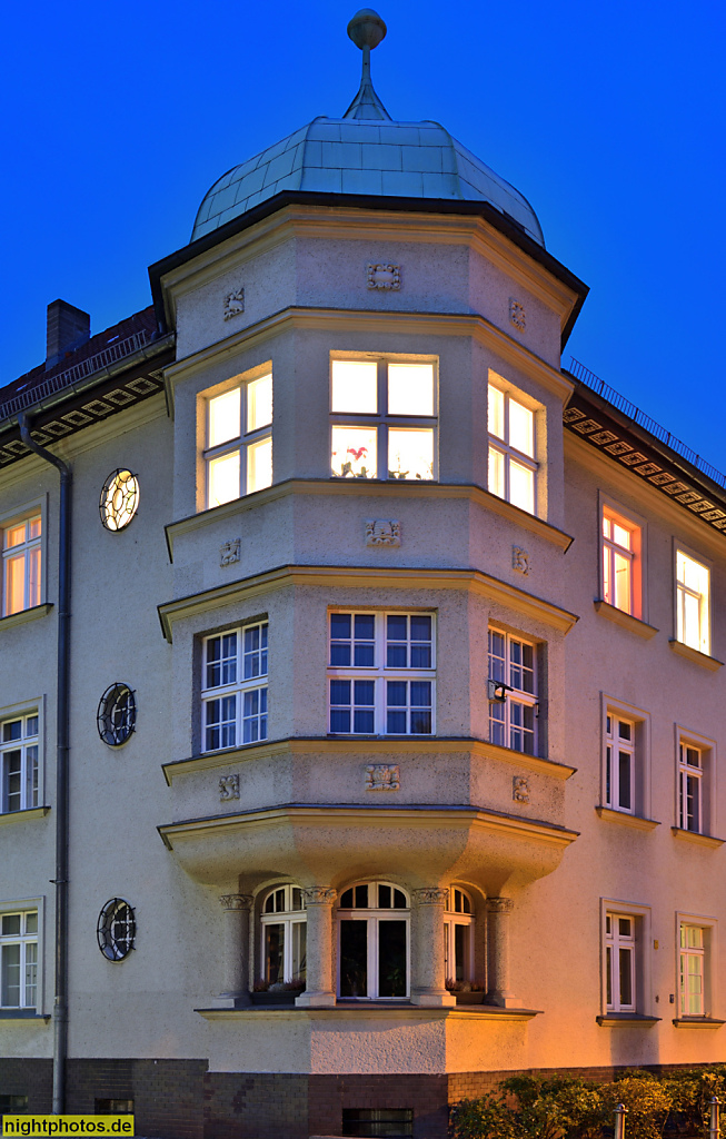 Berlin Pankow Wohnanlage Galenusstrasse Paracelsusstrasse erbaut 1924-1927 von Carl Fenten und Rudolf Klante für Pankower Heimstätten GmbH
