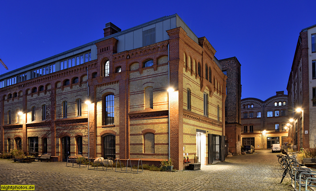 Berlin Prenzlauer Berg. Gewerbehof in der alten Königstadt. Saarbrücker Strasse 24. Erbaut 1885-1906 von Arthur Rohmer sowie Alterthum und Zadek als Brauerei Königstadt