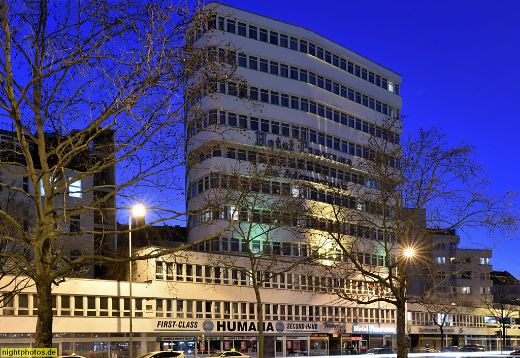 Berlin Charlottenburg. Hotel Panorama am Adenauerplatz. Sanierungsplanung Max Dudler