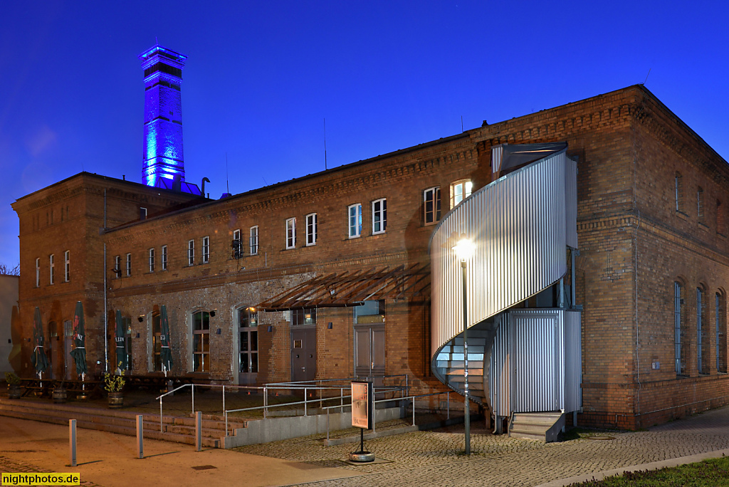 Potsdam Veranstaltungsort Waschhaus. Erbaut 1880-1882 als Königliche Garnisons-Dampfwaschanstalt von Baurat Bernhardt und Garnison-Bauinspektor Bohm. Saniert 2007. Schiffbauergasse 7