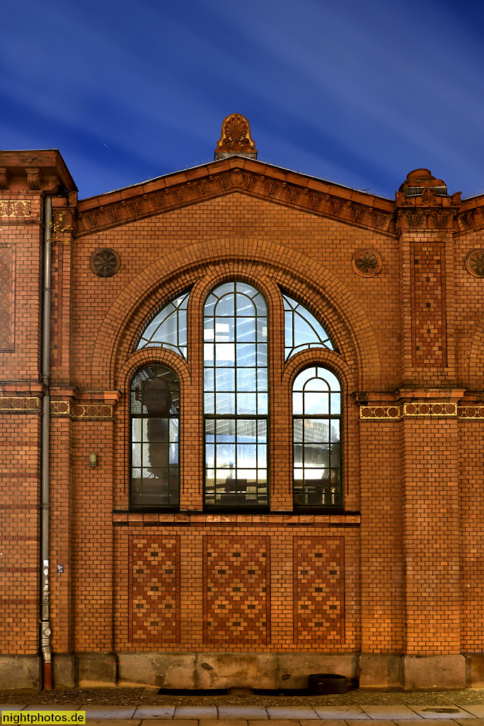 Berlin Mitte Moabit Arminius-Markthalle erbaut 1890-1891 von Hermann Blankenstein und August Lindemann als Markthalle X