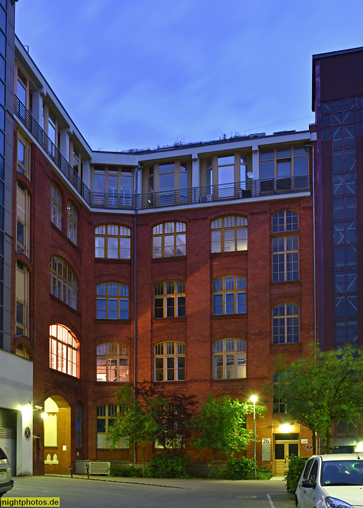 Berlin Schöneberg. Meisenbach Höfe. Erbaut 1892-1893 von Felix Wolff und 1898-1900 von Emil Schütze für die Graphische Kunstanstalt Meisenbach Riffarth und Co. Hauptstrasse 8