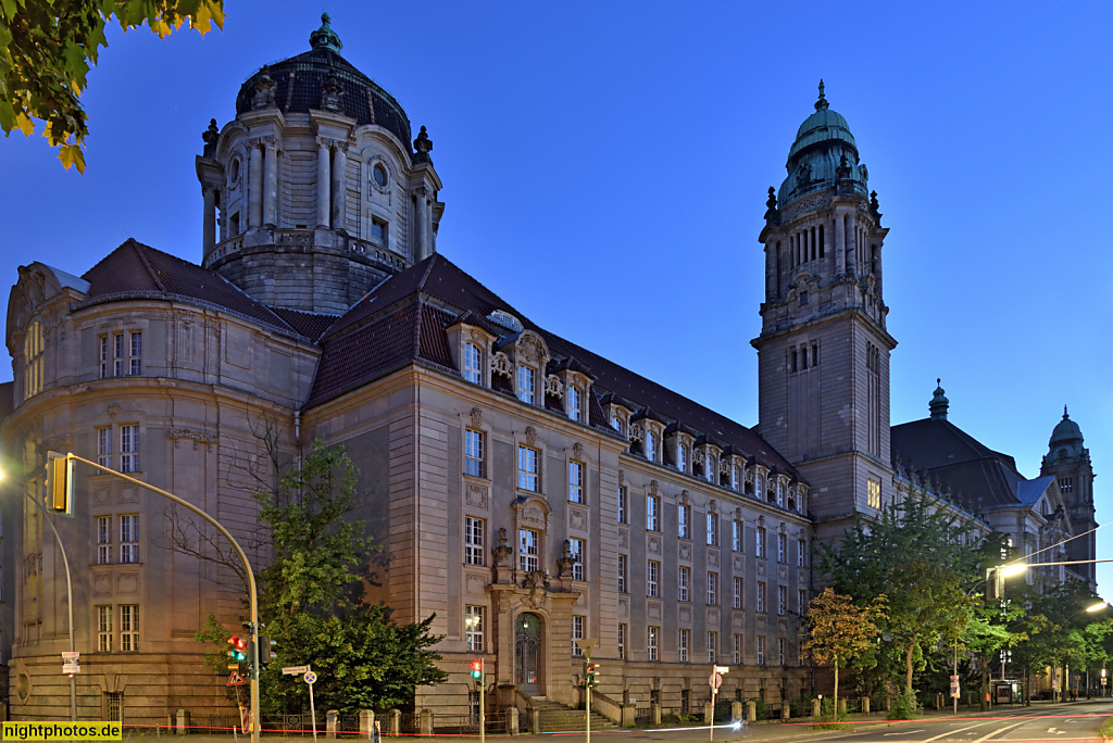 Berlin Mitte Moabit. Landgericht Berlin. Amtsgericht Tiergarten. Erbaut 1902-1906 von Rudolf Mönnich und Carl Vohl nach Vorentwurf von Paul Thoemer und Jean Fasquel im neobarocken Stil. Turmstrasse 89-93